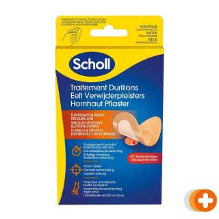 Scholl eelt verwijderpleisters