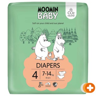 Moomin baby ecologische luiers 4 maxi