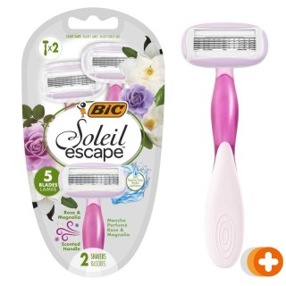 Bic soleil escape wegwerpmesjes roos magnolia