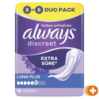 Always discreet incontinentie medium long + vp