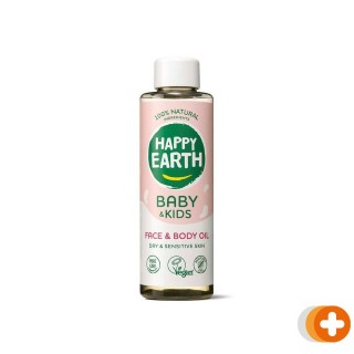 Happy earth 100% natuurlijke face & body oil for baby & kids