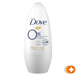 Dove original 0% deodorant roller