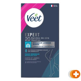 Veet expert koude waxstrips benen & lichaam normal