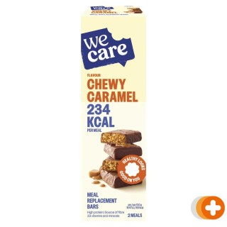 Wecare meal replacement bars chewy caramel