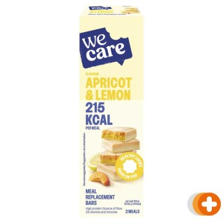 Wecare meal replacement bars apricot & lemon