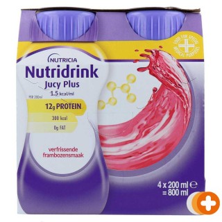Nutridrink jucy plus verfrissende framboos