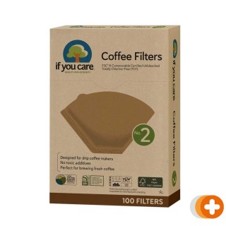 If you care fsc certified unbleached coffee filters no.2
