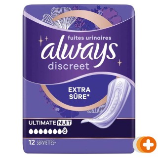 Always discreet incontinentieverband ultimate night