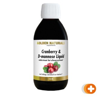 Golden naturals cranberry & d-mannose liquid