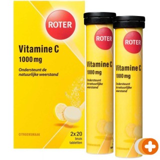 Roter vitamine c bruistabletten citroen duopack