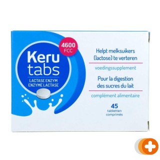 Kerutabs lactase enzym 4600 fcc