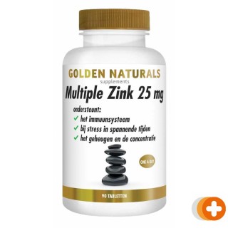 Golden naturals multiple zink 25mg