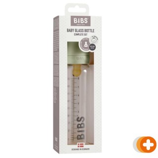 Bibs fles glas complete set sage 225ml