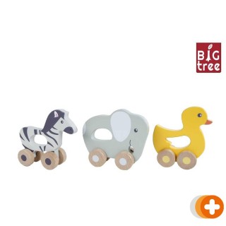 Big tree houten dieren