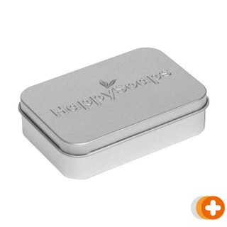 Happysoaps body bar bewaar- en reis blikje