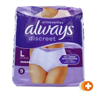 Always discreet incontinentiebroekjes large