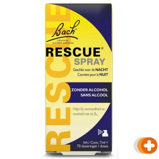 Bach rescue nacht spray zonder alcohol