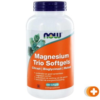 Now magnesium trio softgels