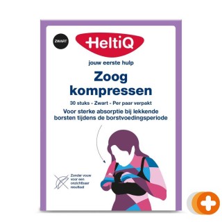 Heltiq zoogkompressen zwart