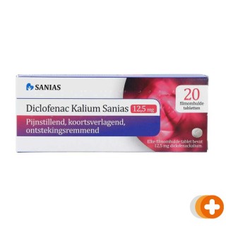 Sanias diclofenac kalium 12.5mg