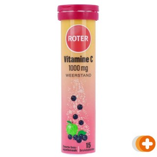 Roter vitamine c appel & zwarte bes bruistabletten