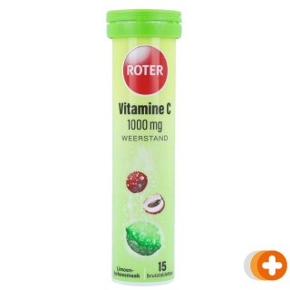 Roter vitamine c lime & lychee bruistabletten