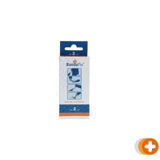 Bandafix elastisch netverband katoen bovenarm/elleboog/onderbeen/voet 1m