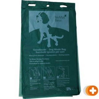 Biomat composteerbare hondenpoep zakjes