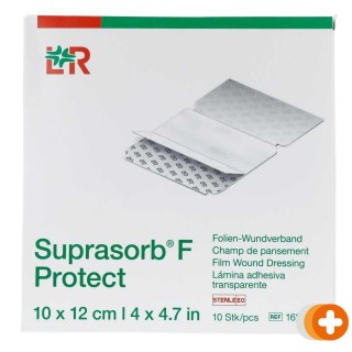 Lohmann & rauscher suprasorb f folieverband steriel 10x12cm