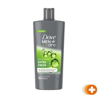 Dove men+care refreshing extra fresh body, face & hairwash