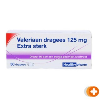 Healthypharm valeriaan extra sterk 125mg