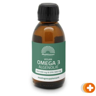Mattisson omega 3 algenolie dha 900mg & epa 300mg
