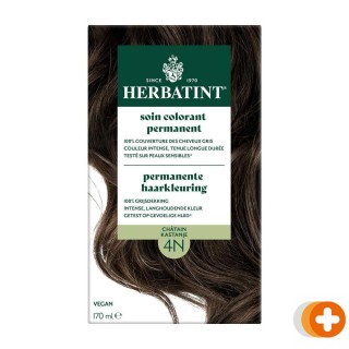 Herbatint haarverf 4n kastanje