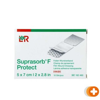 Lohmann & rauscher suprasorb f folieverband steriel 5x7cm