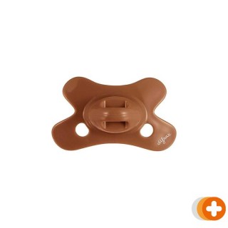 Difrax natural fopspeen 0-6m uni cinnamon