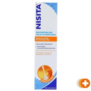 Nisita neusspoeling mild hypertoon jet-spray