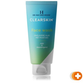 Dr. van der hoog clearskin face wash tube