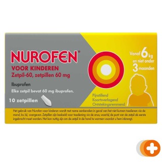 Nurofen ibuprofen zetpil 60mg kind